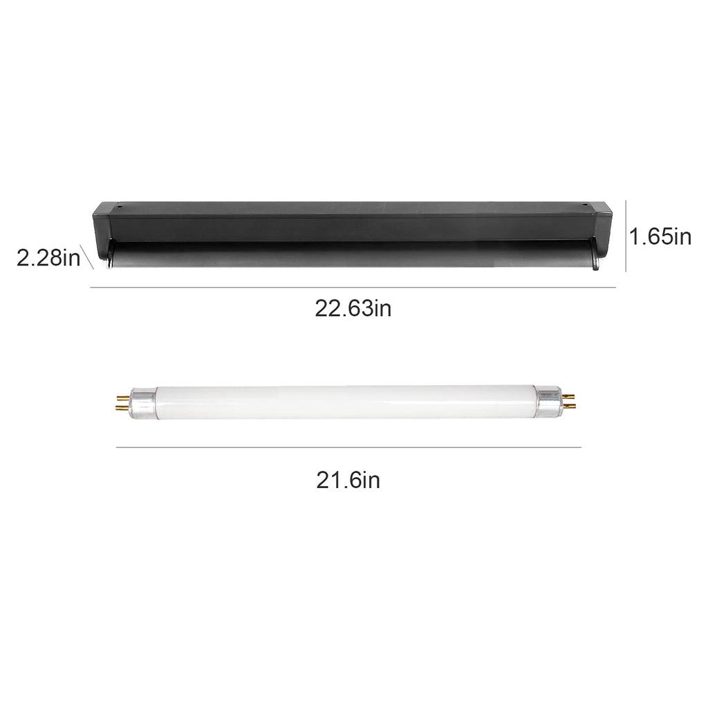 T5 HO UVB Lighting Combo Kit with Desert 10.0 UVB T5 Lamp W949