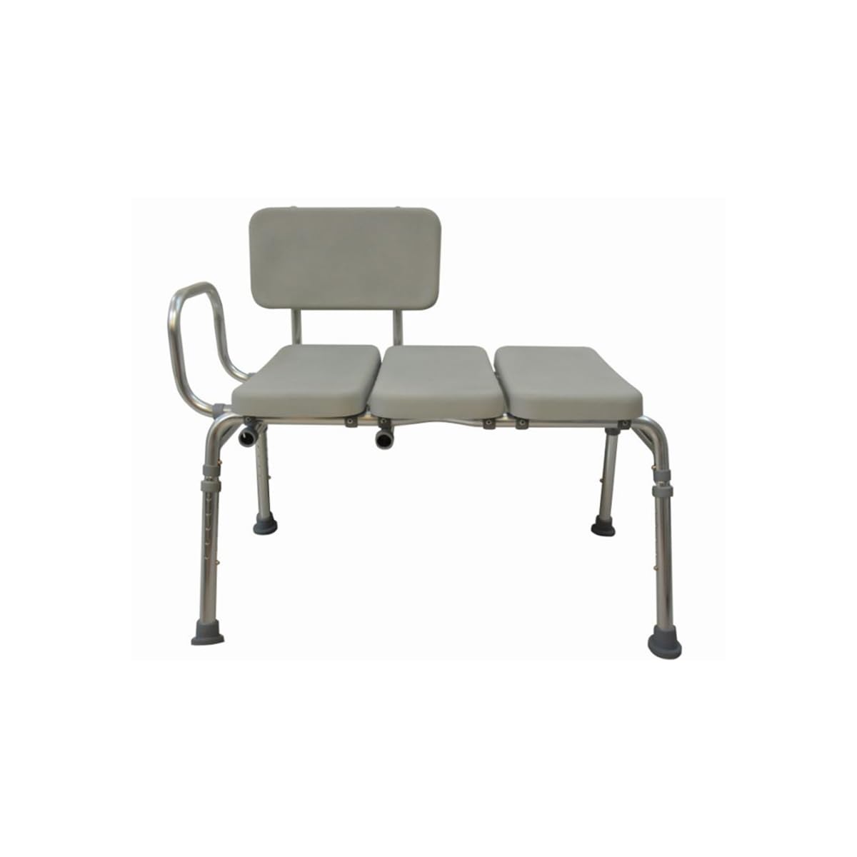 Padded Transfer Bench 300 lbs Capacity Height Adjustable Q5912
