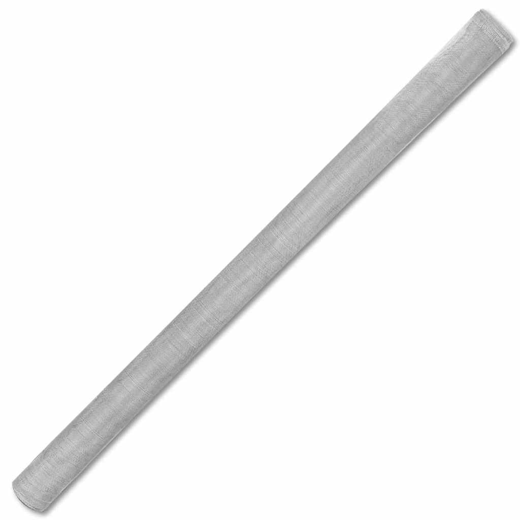 Aluminum Mesh Roll 39.4x196.9 Inch Silver T674