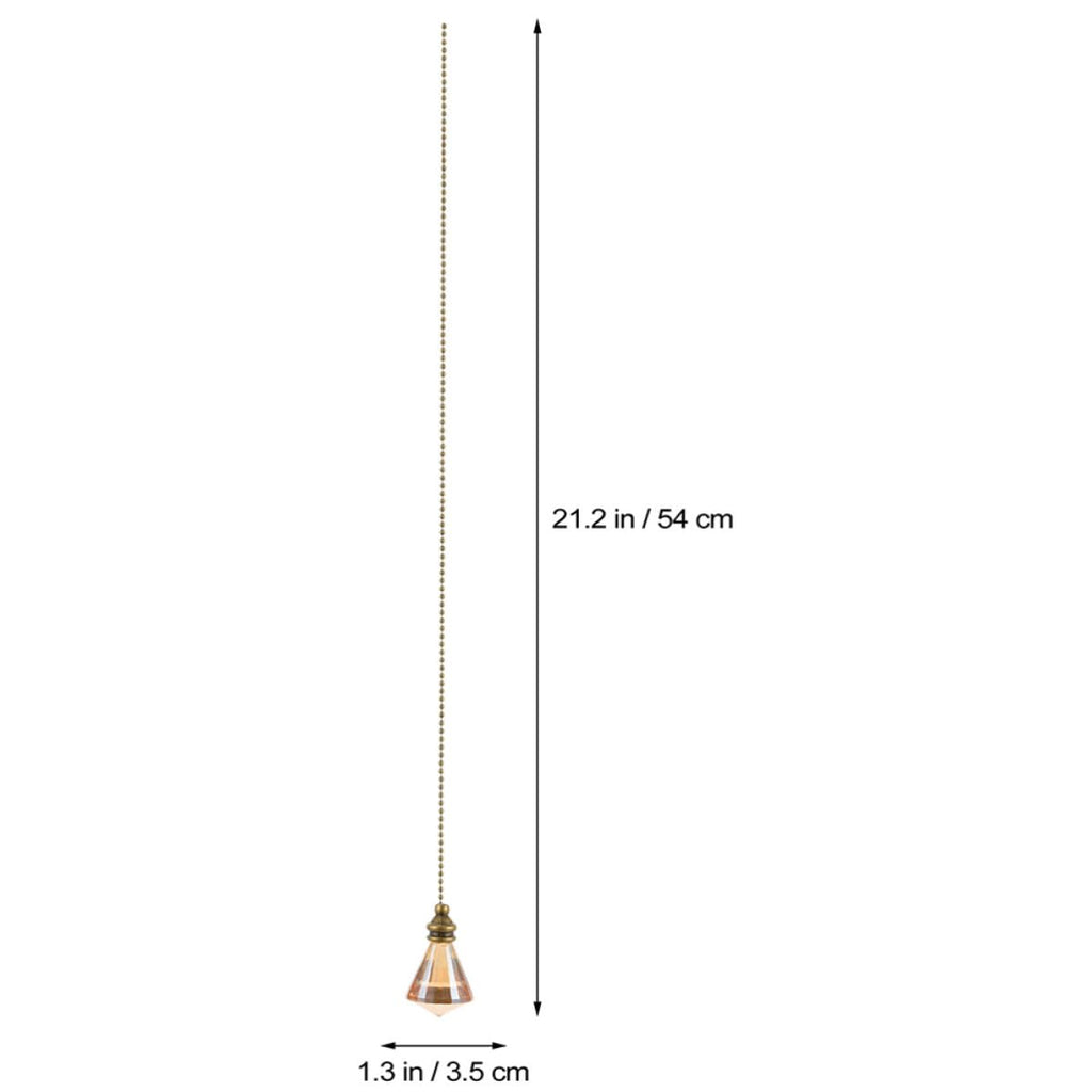 Ceiling Fan Pull Chain Crystal Pendant M298853