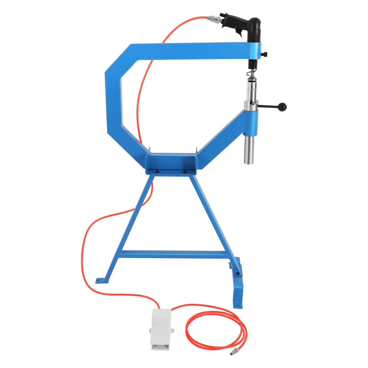 Pneumatic Planishing Hammer with Anvil Dies and Pedal V225