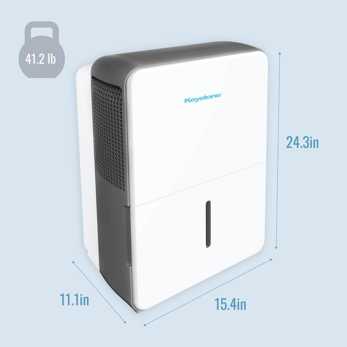 50-Pint Portable Dehumidifier with Auto-Shutoff and Timer B18035
