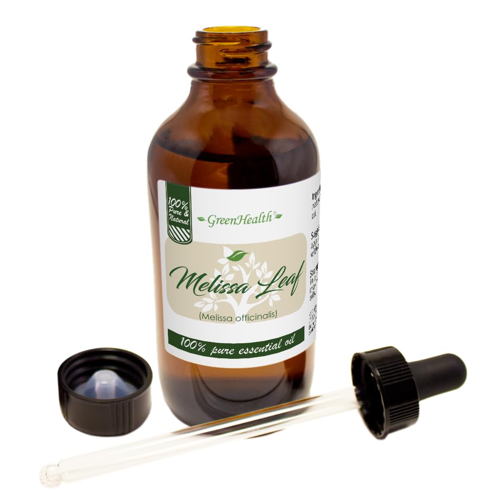 Leaf Essential Oil 4 fl oz Glass Bottle C88257