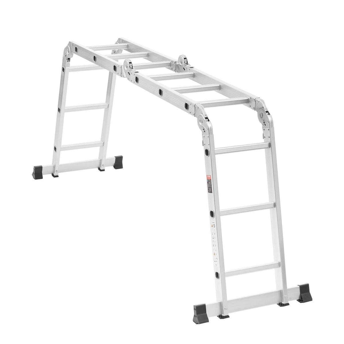 Multi-Purpose Folding Ladder, 7-in-1 Adjustable Telescoping Ladder, 330 lbs Capacity B19934