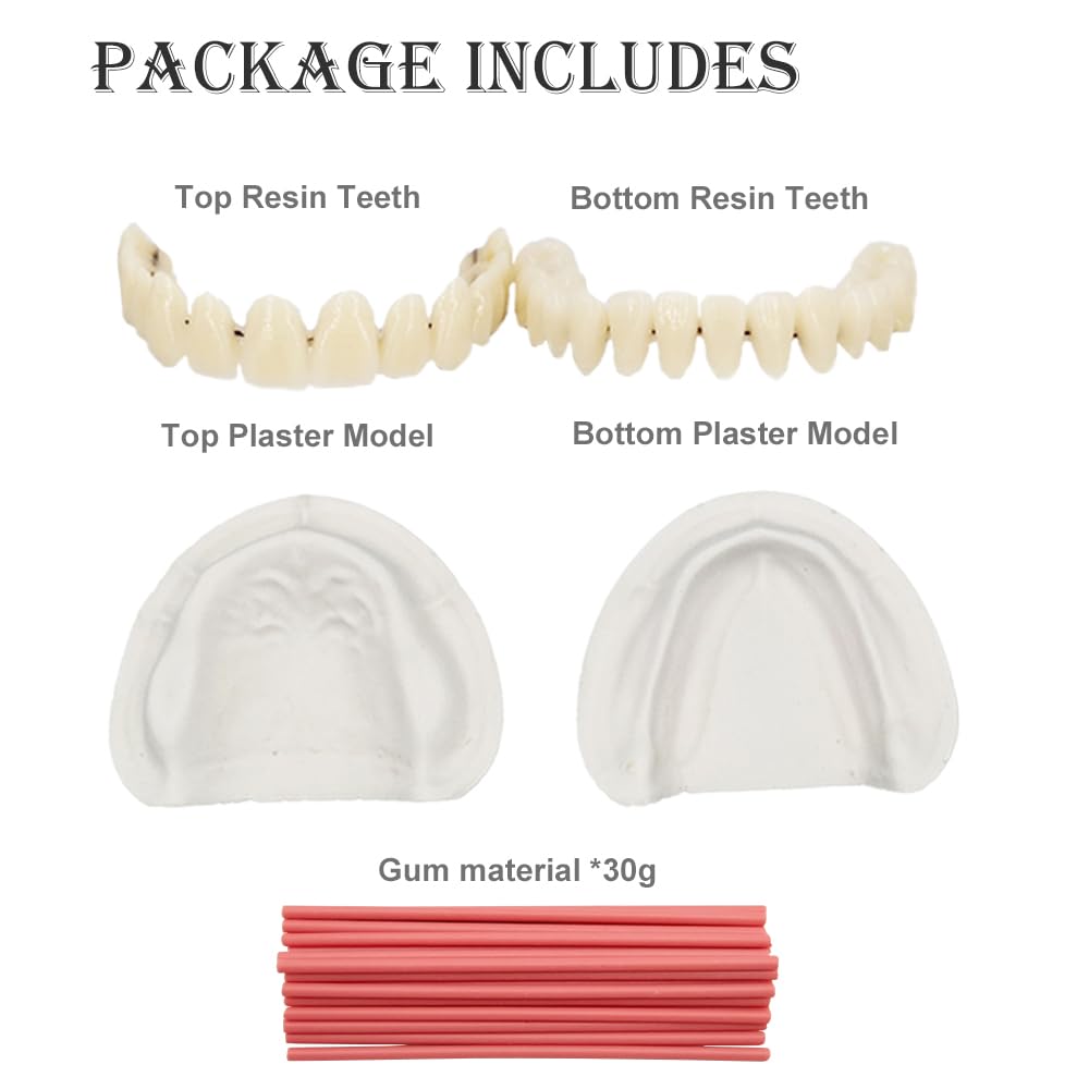 DIY Denture Fake Teeth Set M711940