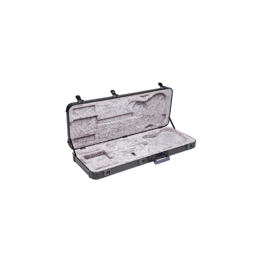 Black Molded Electric Guitar Case with TSA Lock L85044
