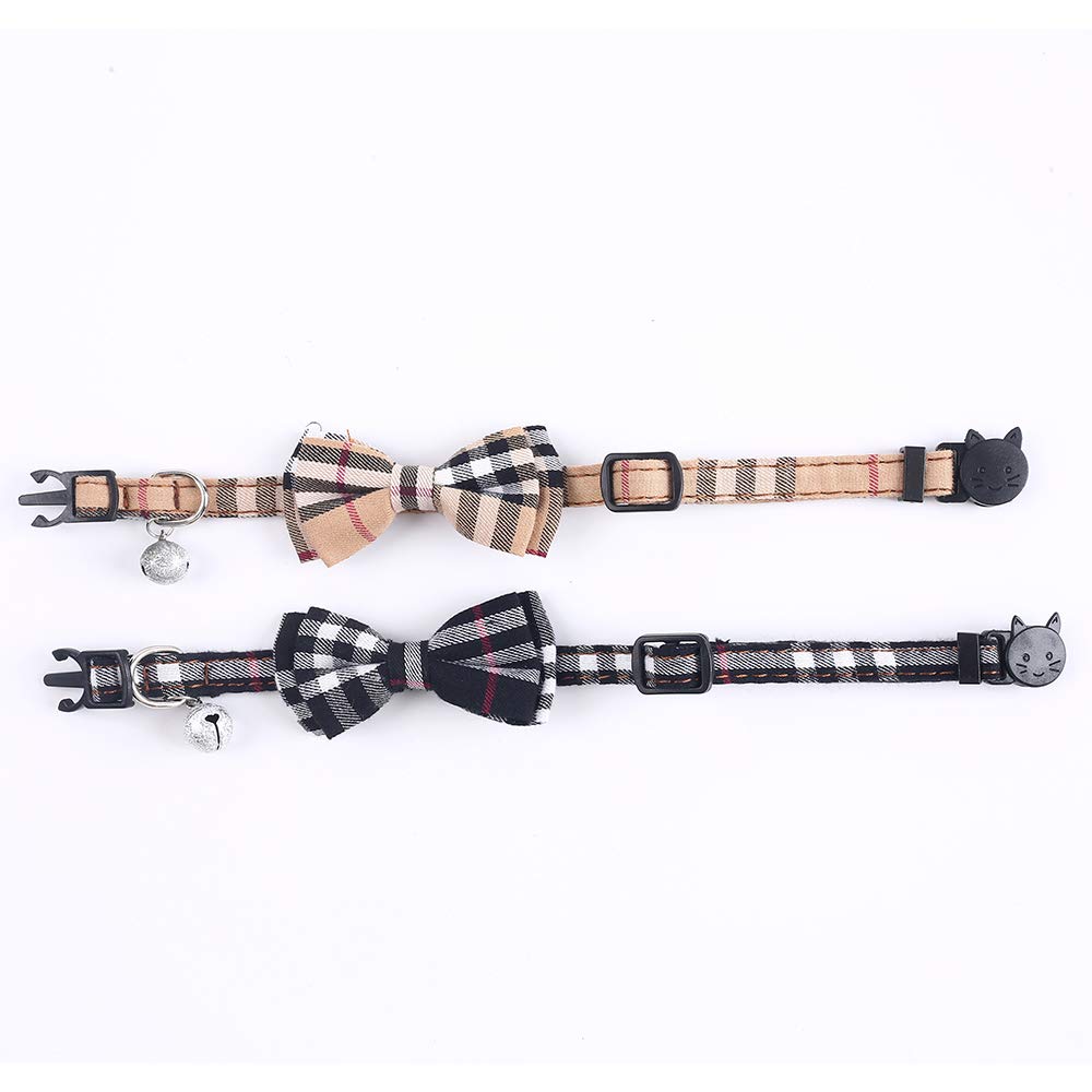 Breakaway Cat Collar with Bow Bell 2 Pack N339079