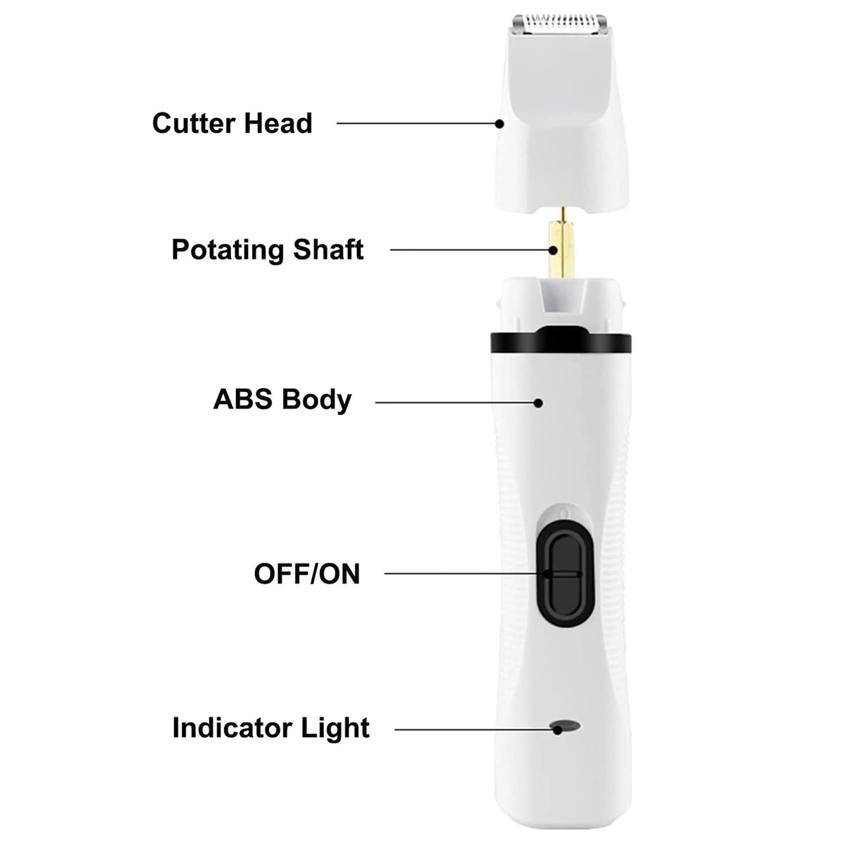 3 in 1 Dog Clippers & Nail Grinder J22920