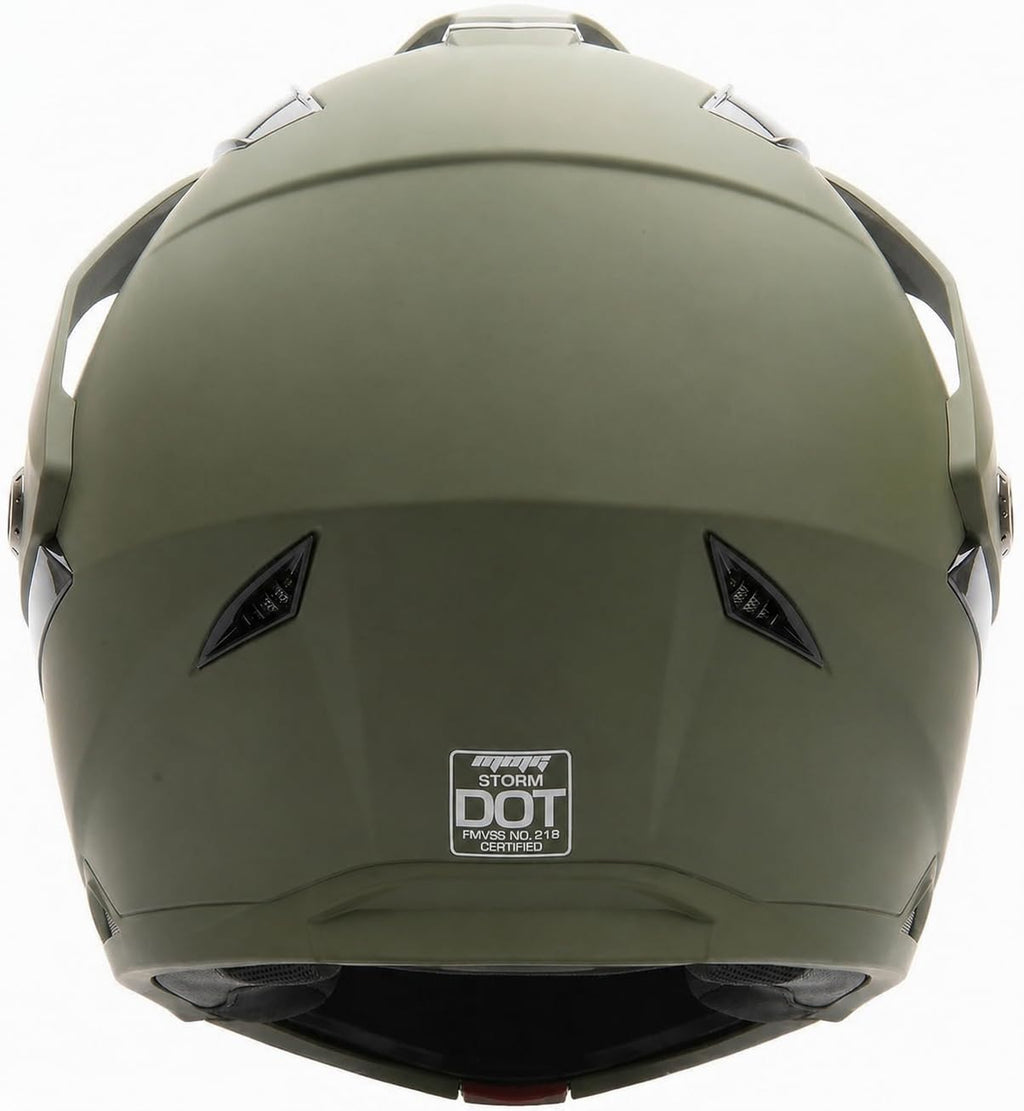 Green Large Full Face Helmet L84758