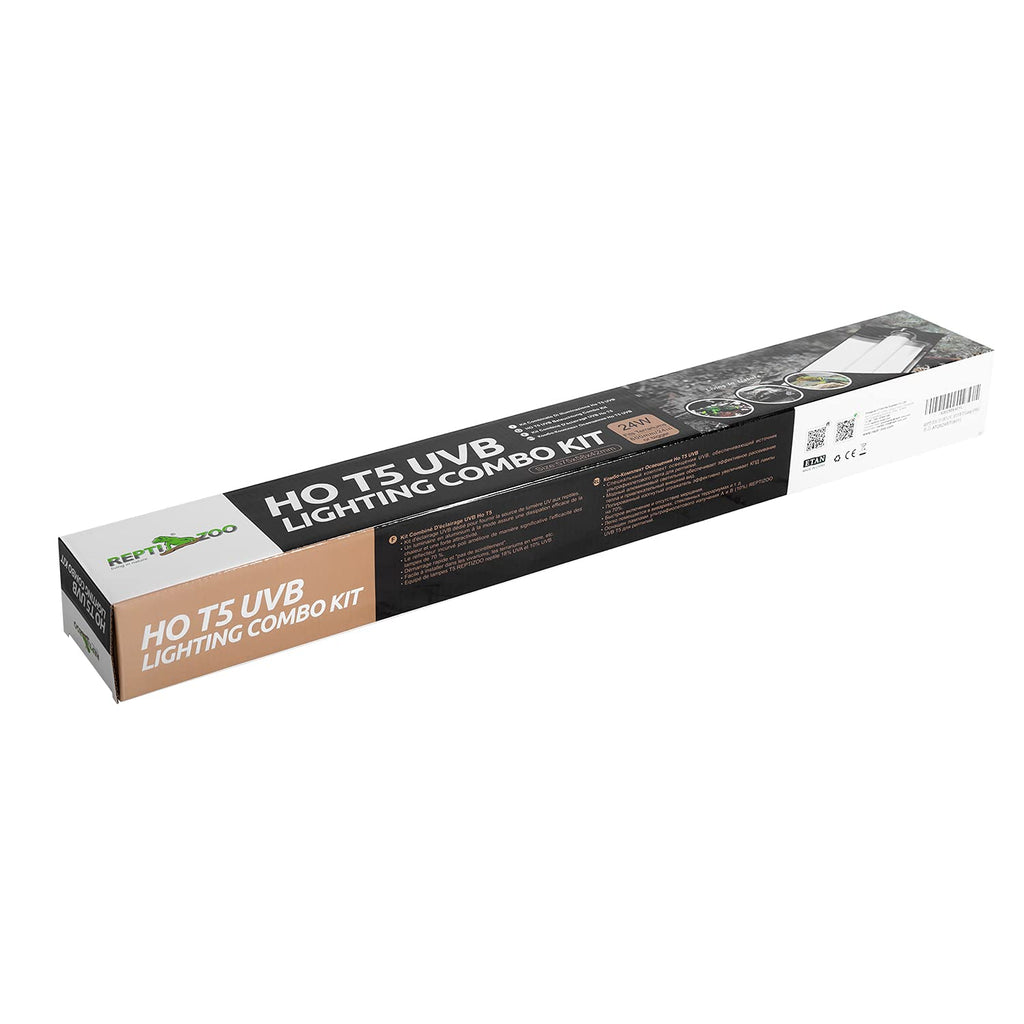 T5 HO UVB Lighting Combo Kit with Desert 10.0 UVB T5 Lamp W949