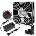 120mm x 38mm AC Muffin Fan with Variable Speed Controller V774112