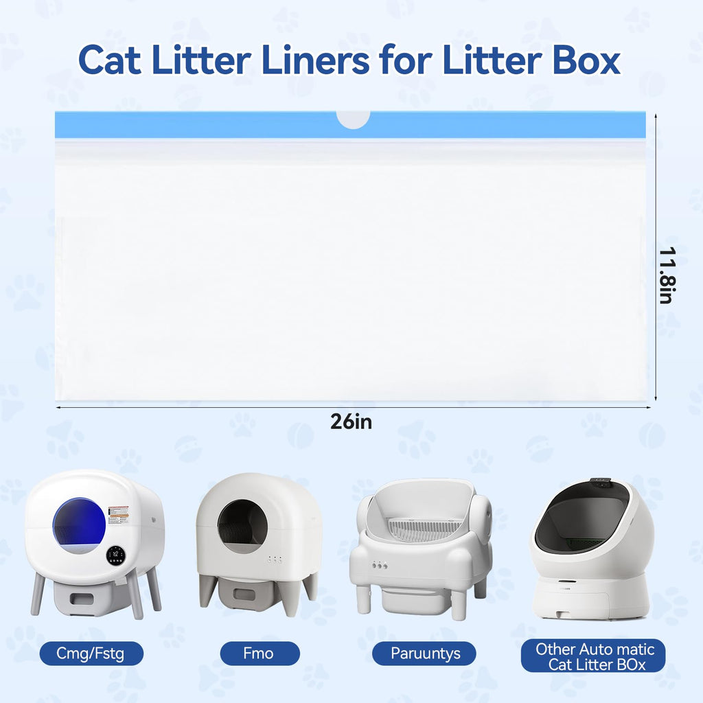 Automatic Litter Box Bags 26"x11.8" V80646