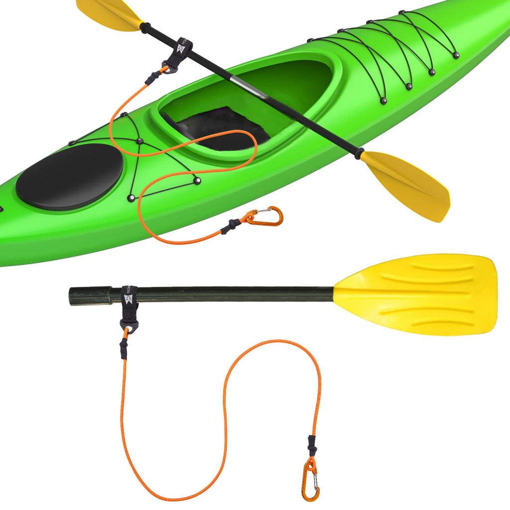 Lightweight Coiled Kayak Paddle Leash U602