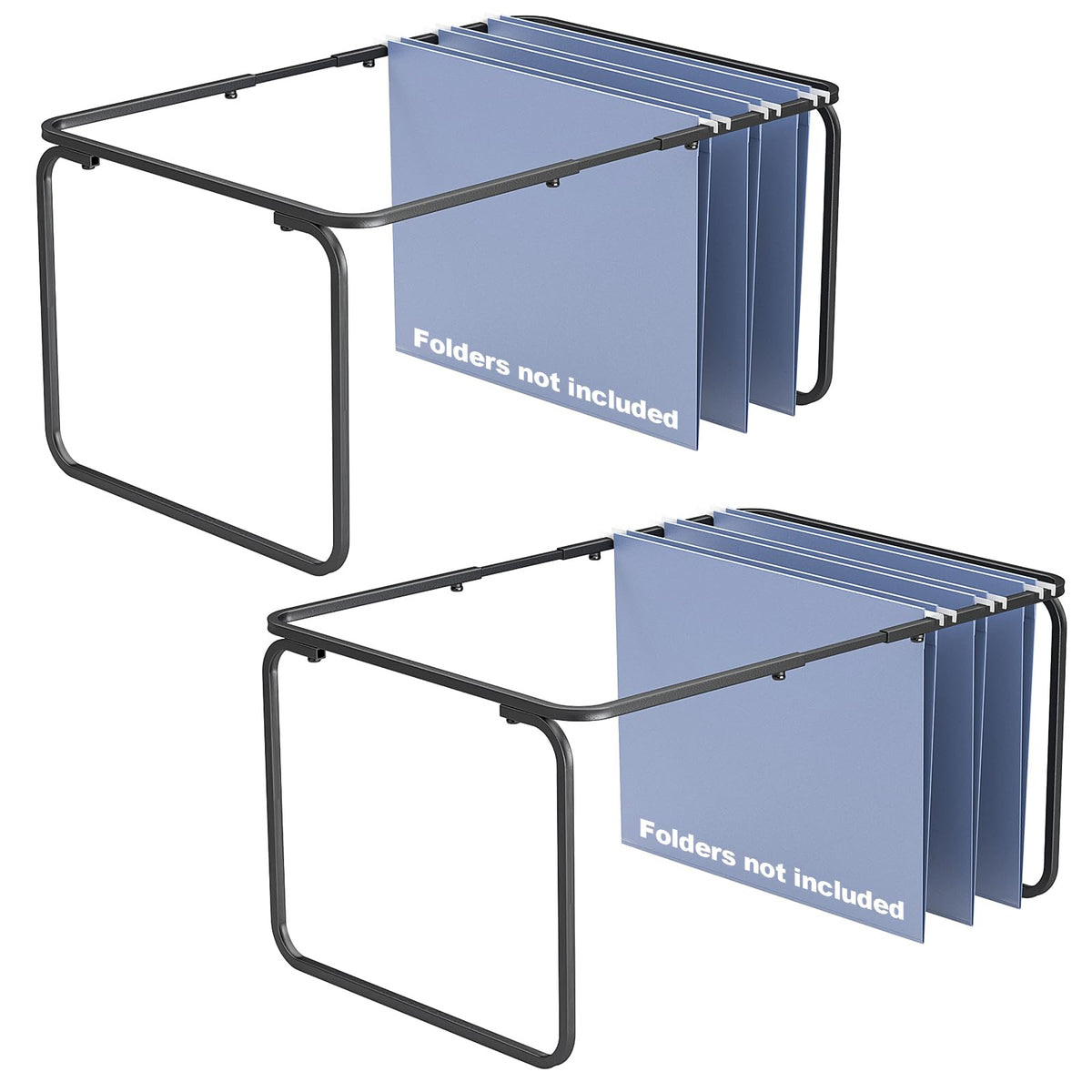 2 Set Adjustable Hanging File Folder Frame P6093