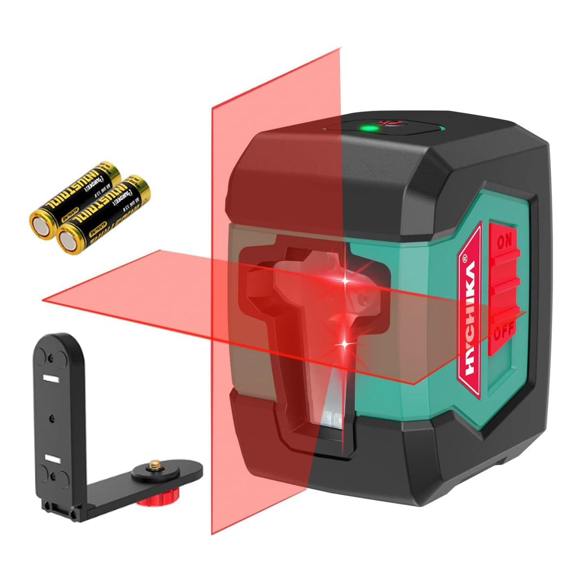 Self-Leveling Cross Line Laser Level with Magnetic Bracket D280