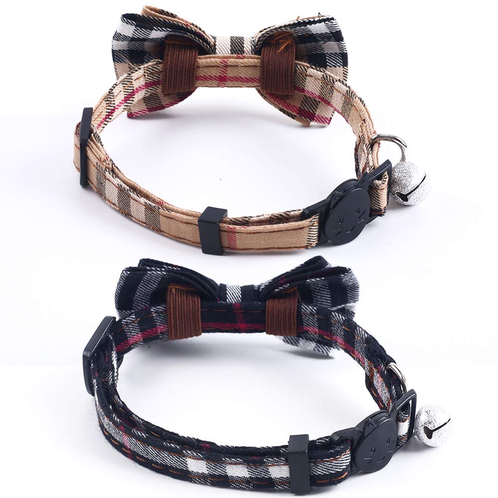 Breakaway Cat Collar with Bow Bell 2 Pack N339079