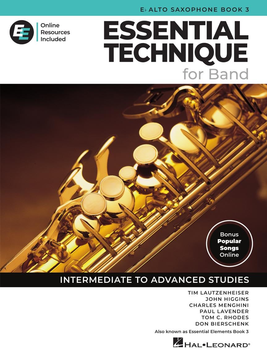 Eb Alto Saxophone Book 3 K45850