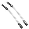 2PCS Clear Fuel Filler Jug Hose Quick Fill Spout D6658