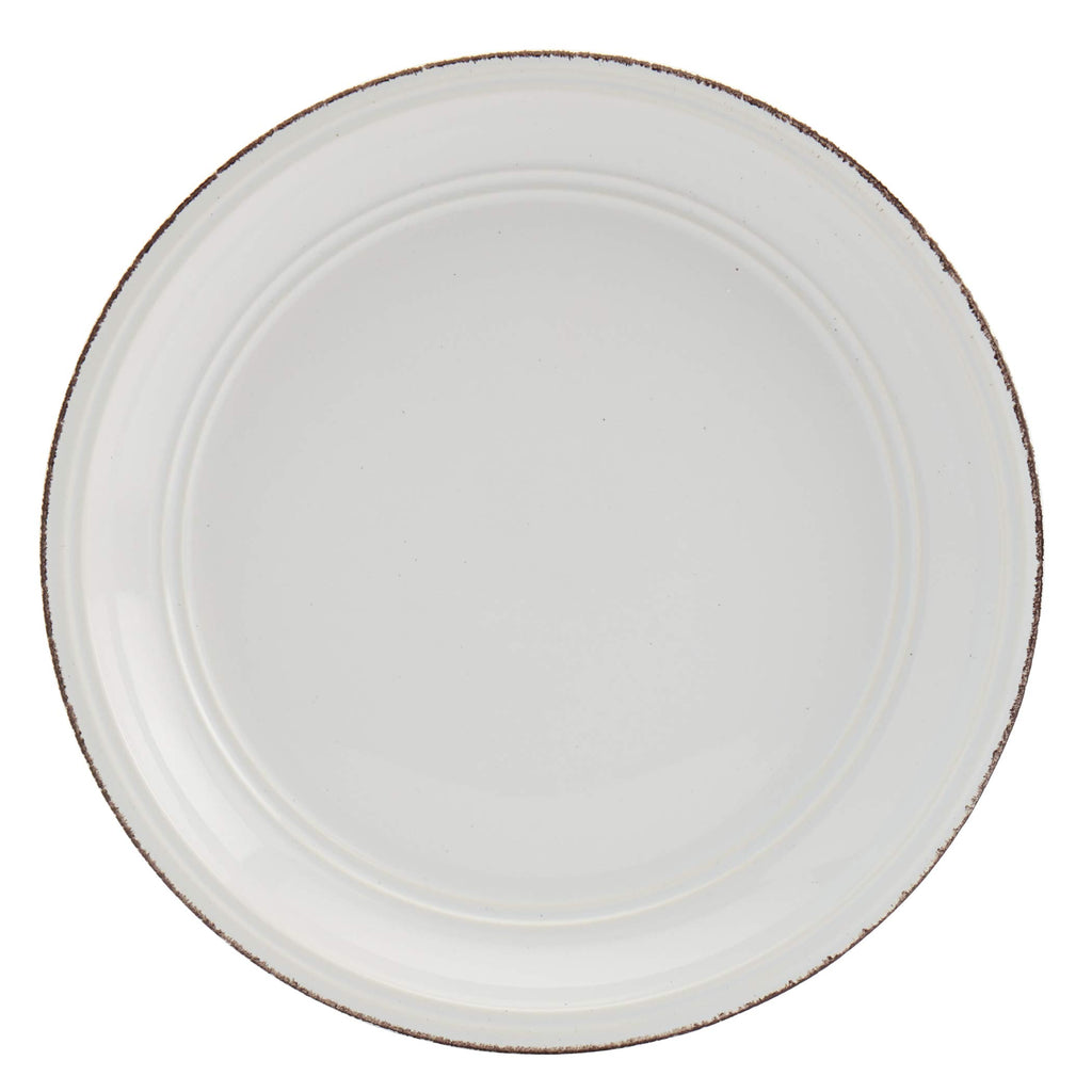 White 12 Piece Stoneware Dinnerware Set K875785