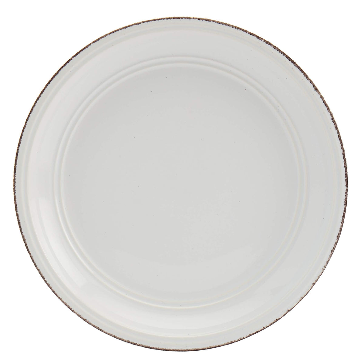 White 12 Piece Stoneware Dinnerware Set K875785
