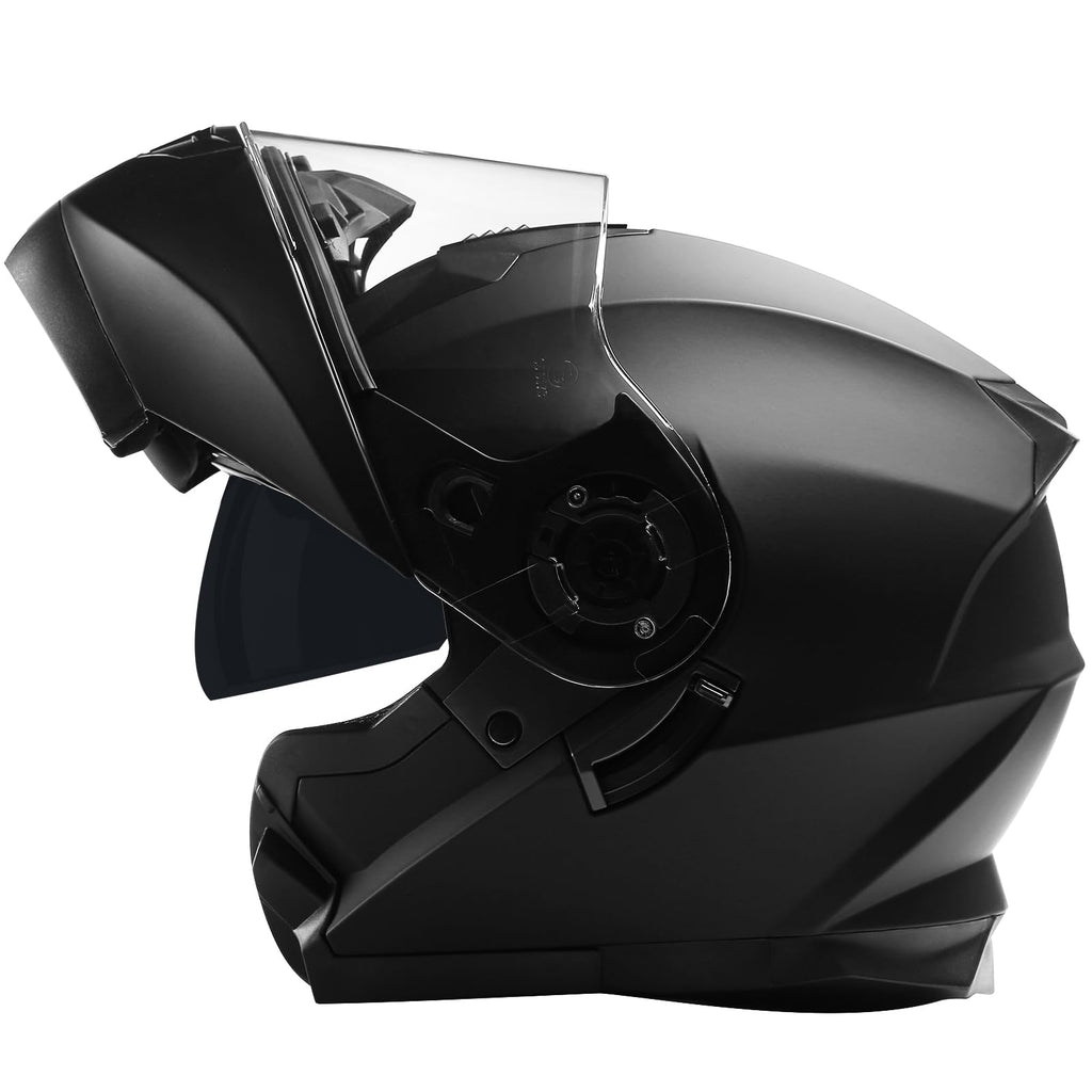 Modular Motorcycle Helmet Flip Up Anti-Fog Lens M197846