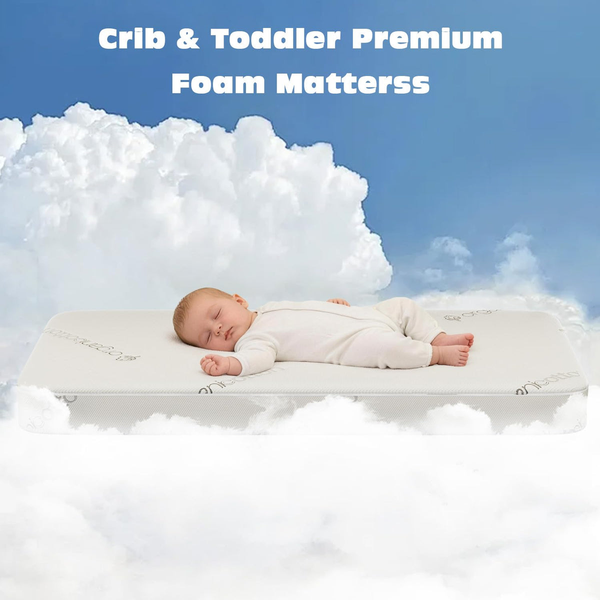 100% Organic Cotton Crib & Toddler Mattress Q813663