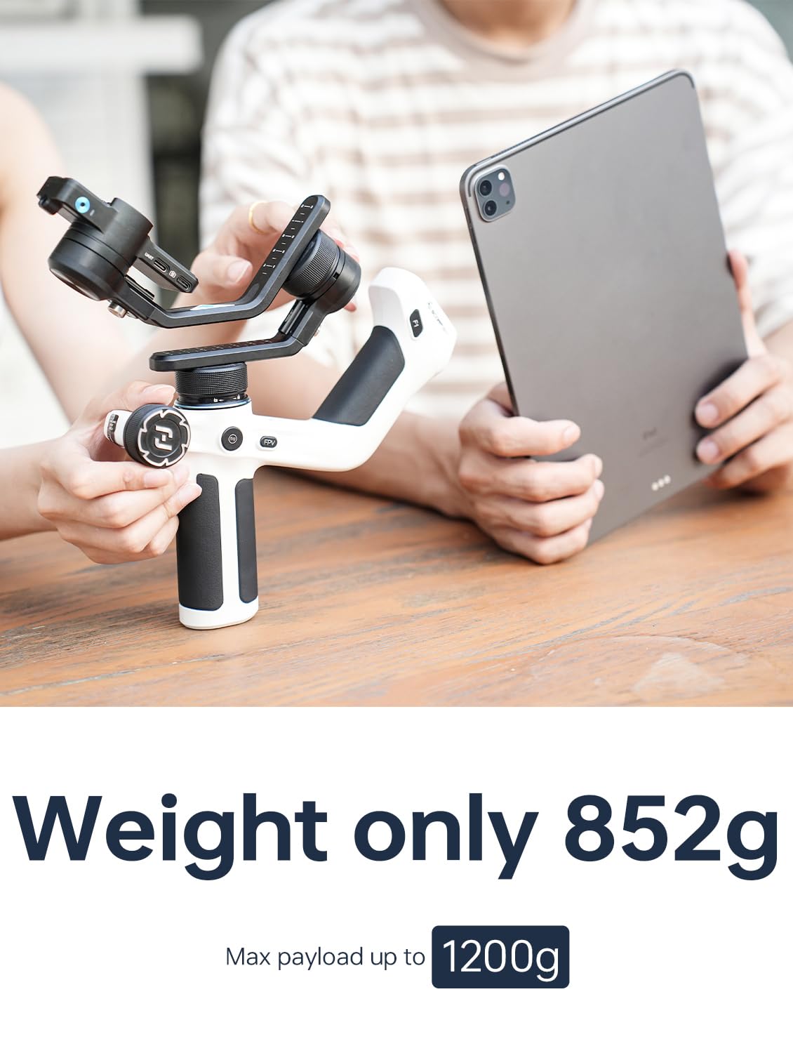 3-Axis Gimbal Stabilizer for Cameras & Smartphones W51439