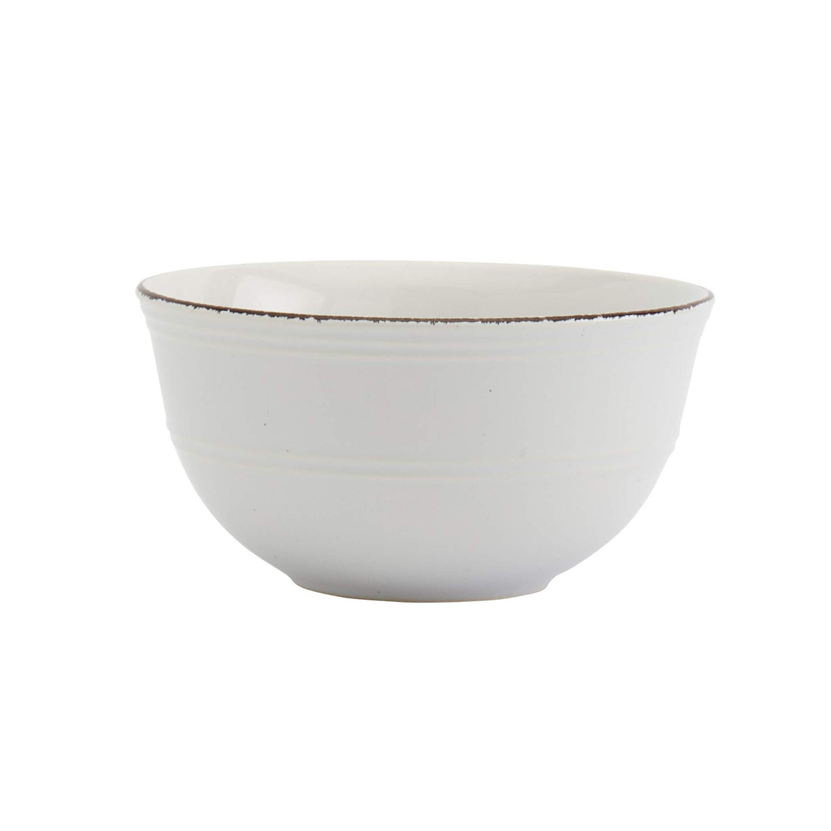 White 12 Piece Stoneware Dinnerware Set K875785