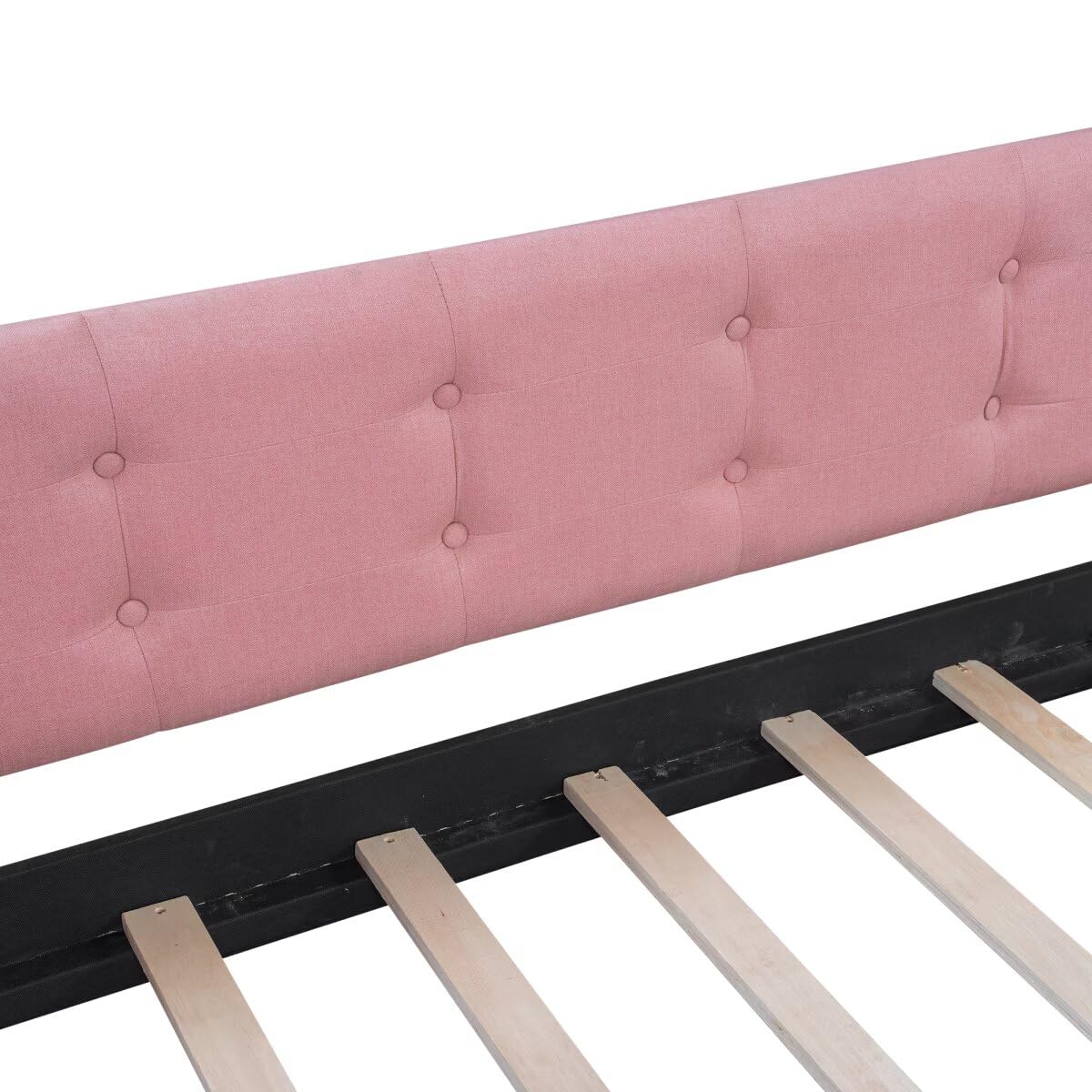 Pink Twin Size Upholstered Daybed F1852