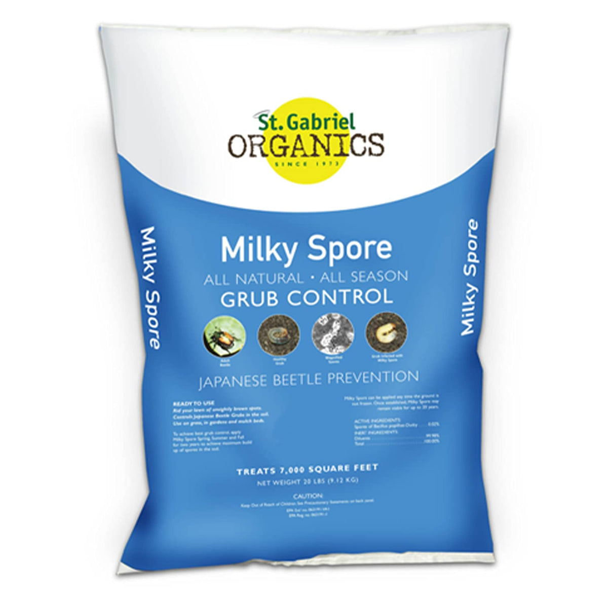 Milky Spore Grub Control Mix Pest Controller 2 Pack X876198