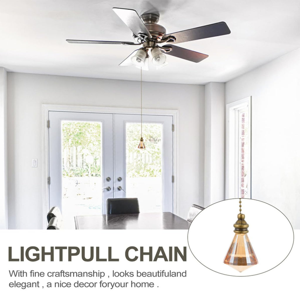 Ceiling Fan Pull Chain Crystal Pendant M298853