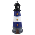 Solar Powered Resin Garden Light with Led, Blue X765806