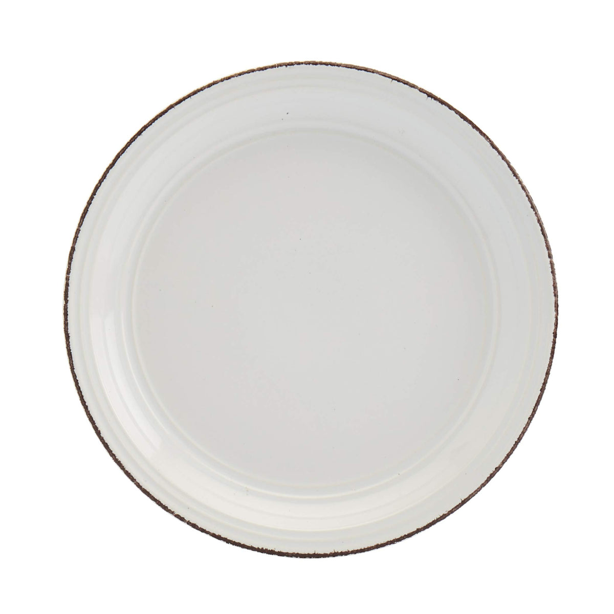 White 12 Piece Stoneware Dinnerware Set K875785