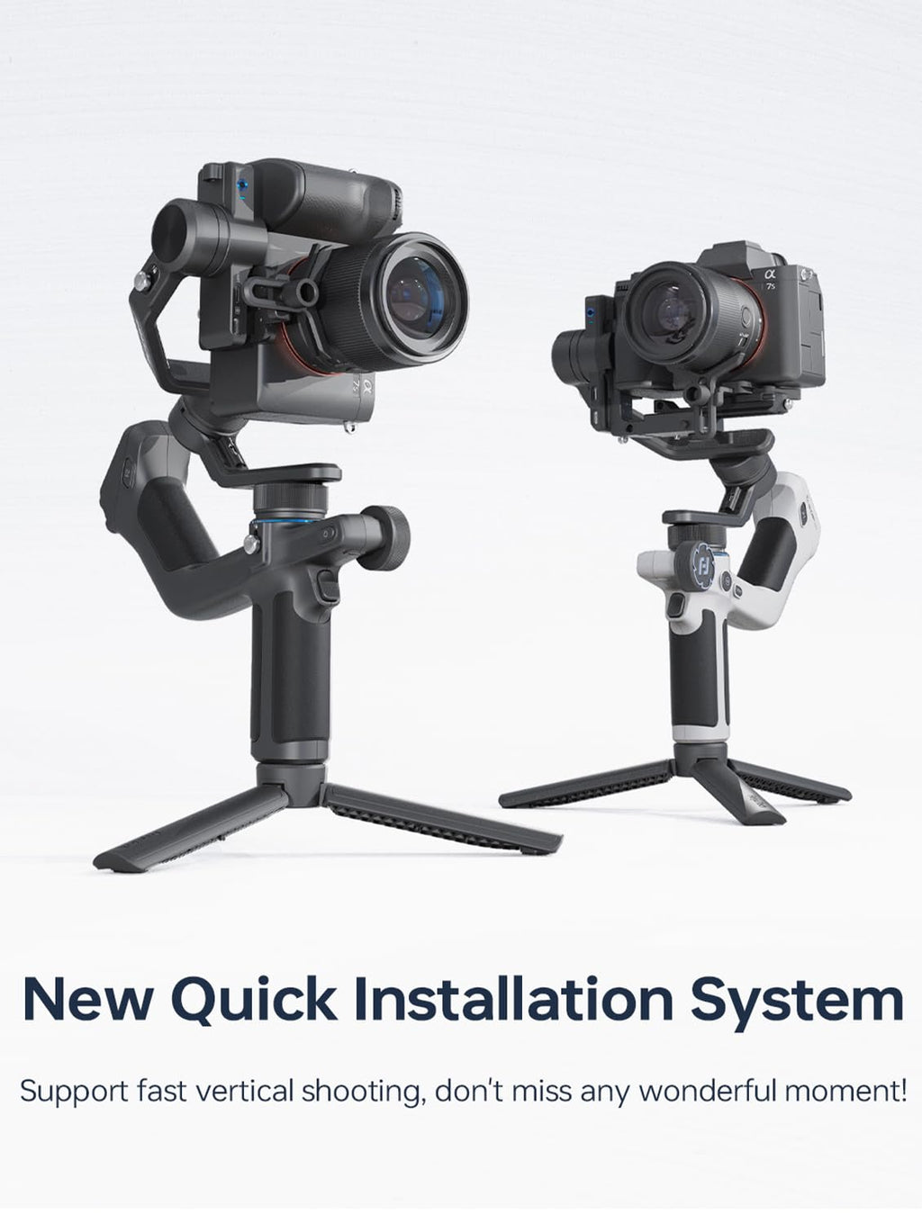 3-Axis Gimbal Stabilizer for Cameras & Smartphones W51439