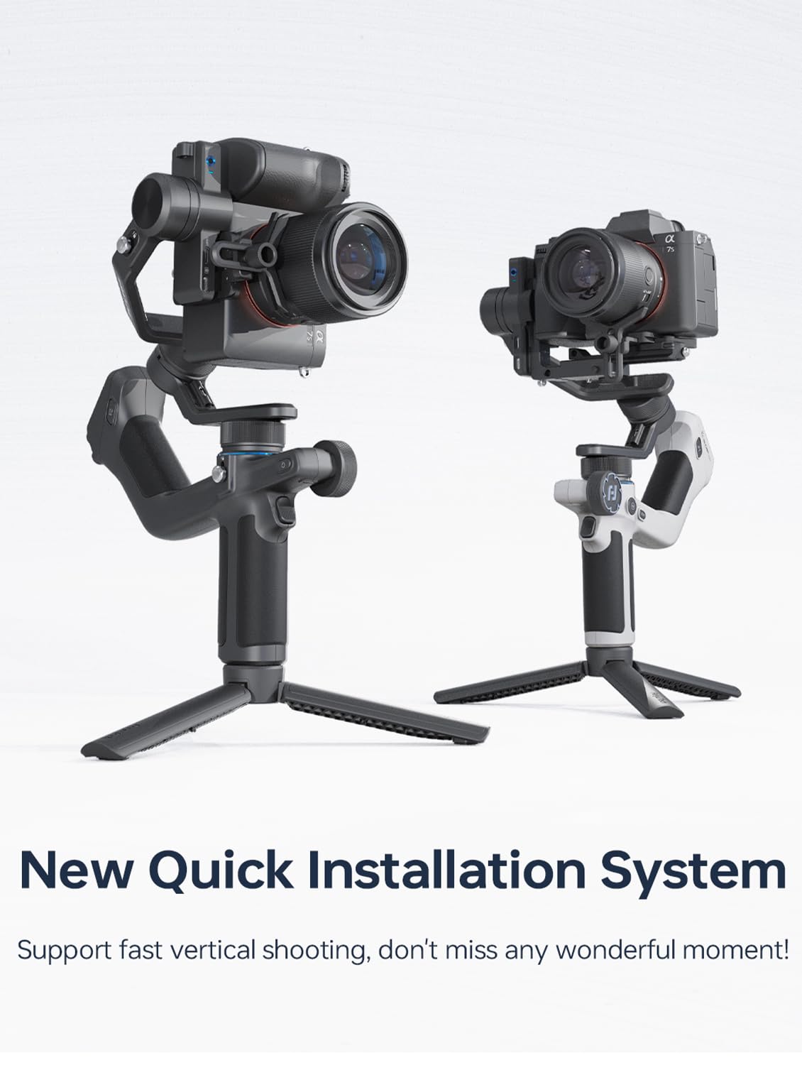 3-Axis Gimbal Stabilizer for Cameras & Smartphones W51439