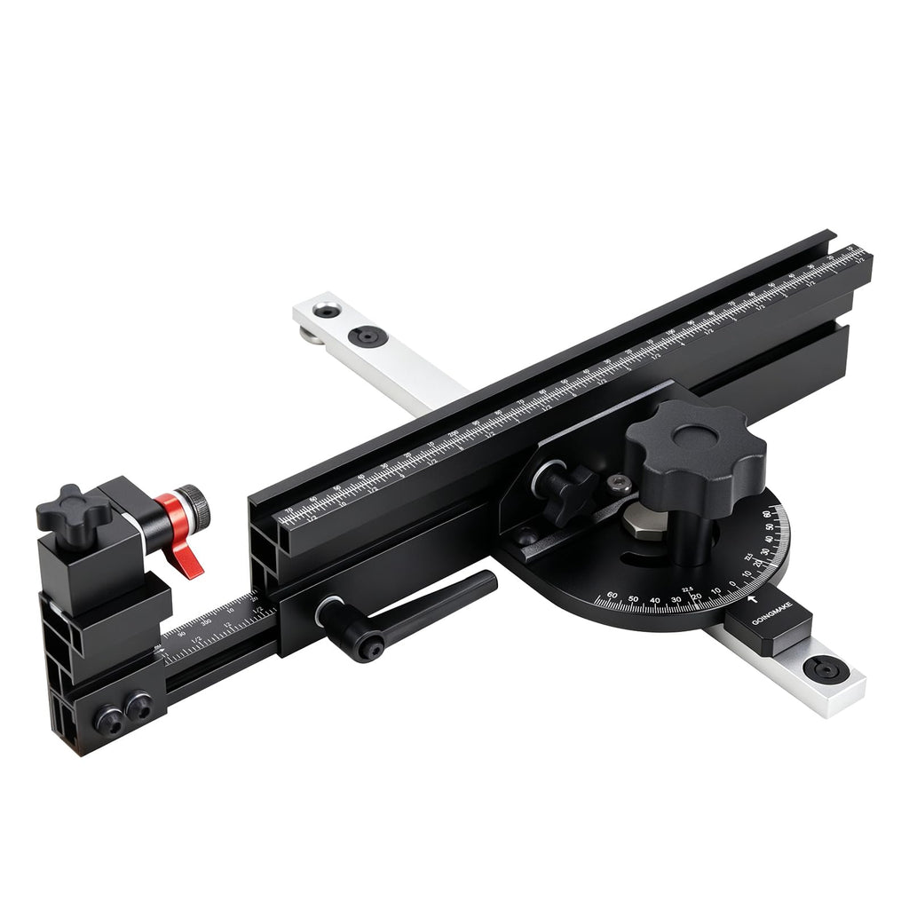 Small Table Saw Miter Gauge with Extendable Fence E5611