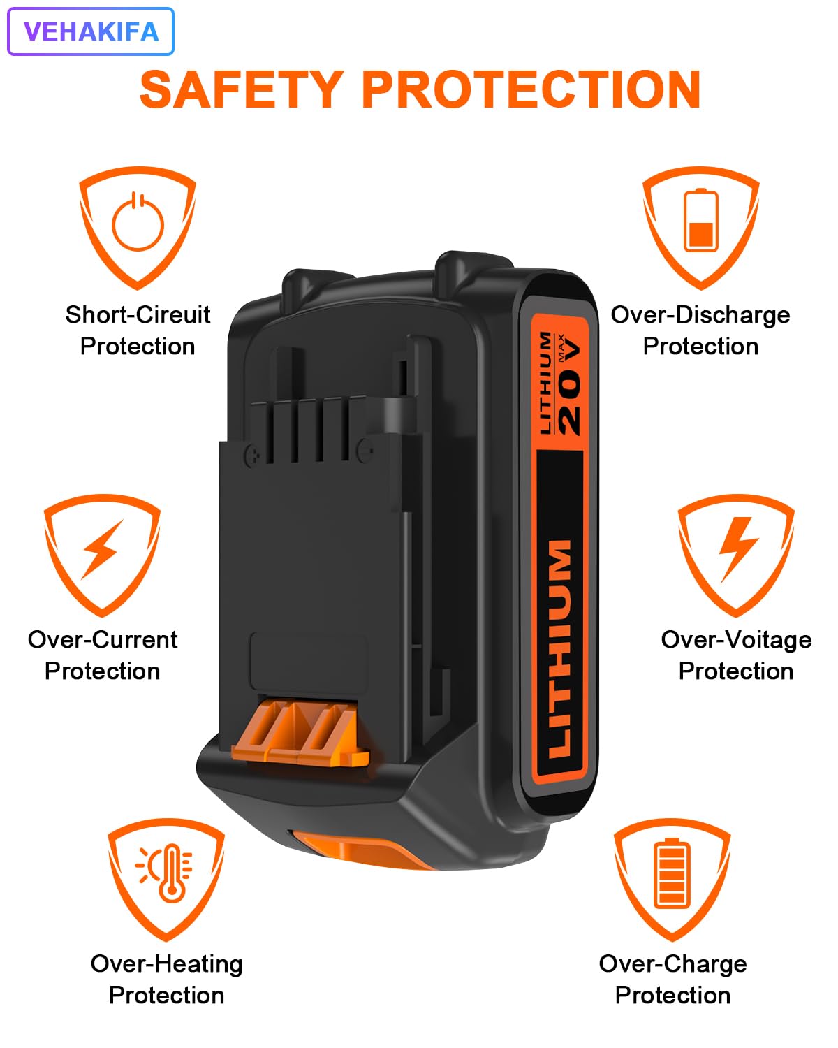 20V 2.0Ah Battery J80806