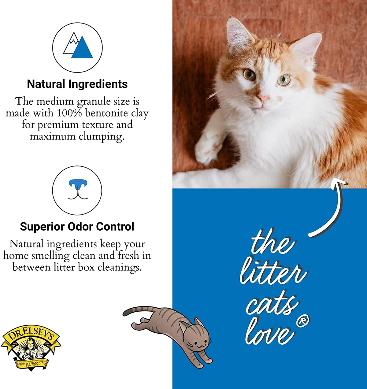 Clumping Clay Cat Litter 40 lb. Bag T892230