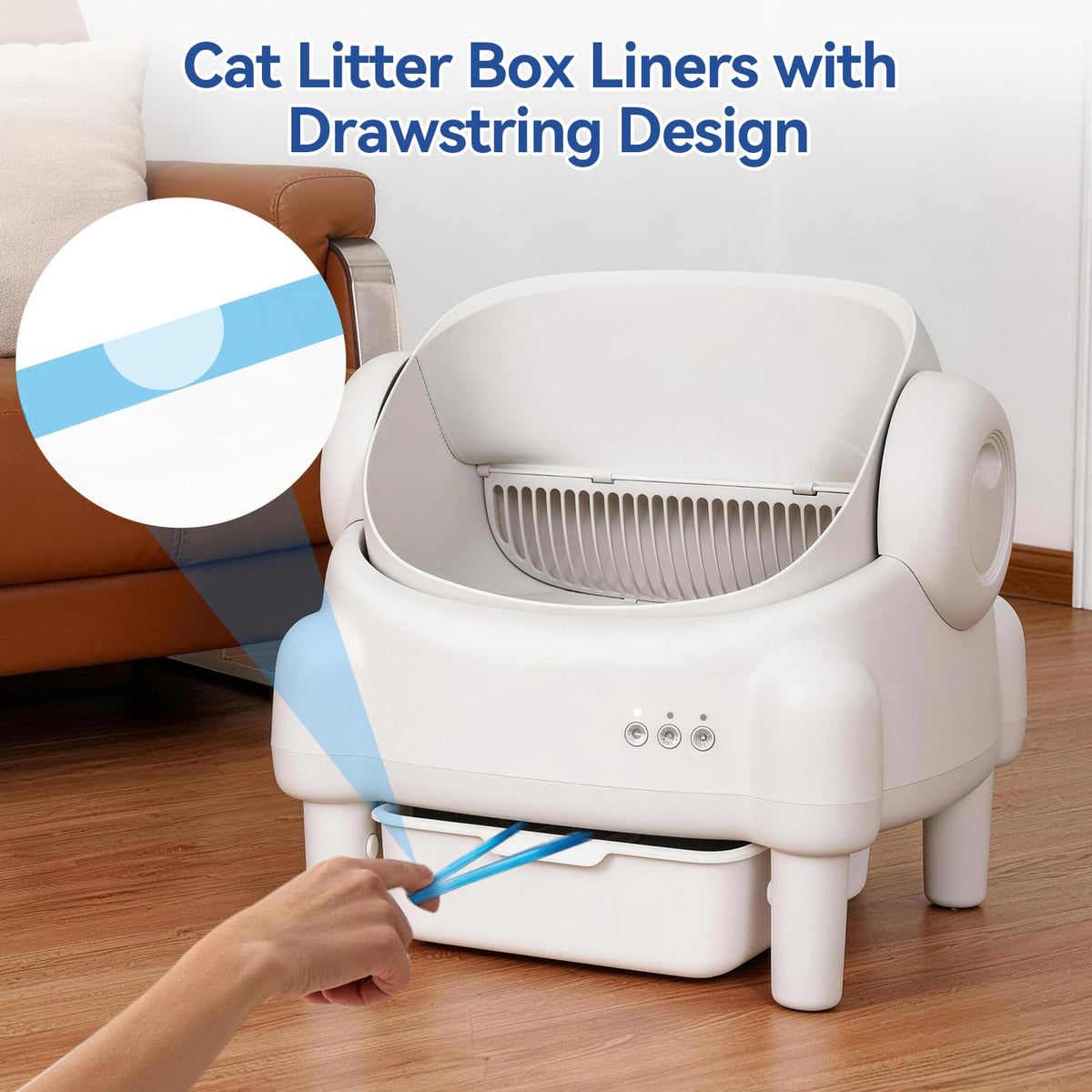 Automatic Litter Box Bags 26"x11.8" V80646