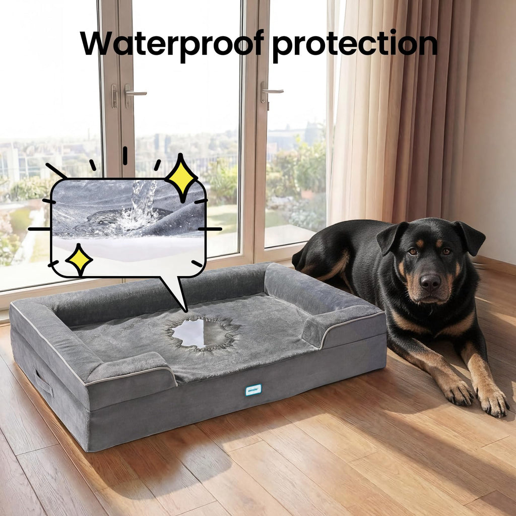 Extra Large Memory Foam Dog Bed X164