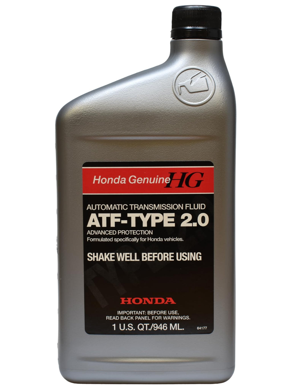 Automatic Transmission Fluid ATF-Type 2.0 1 Quart J599771