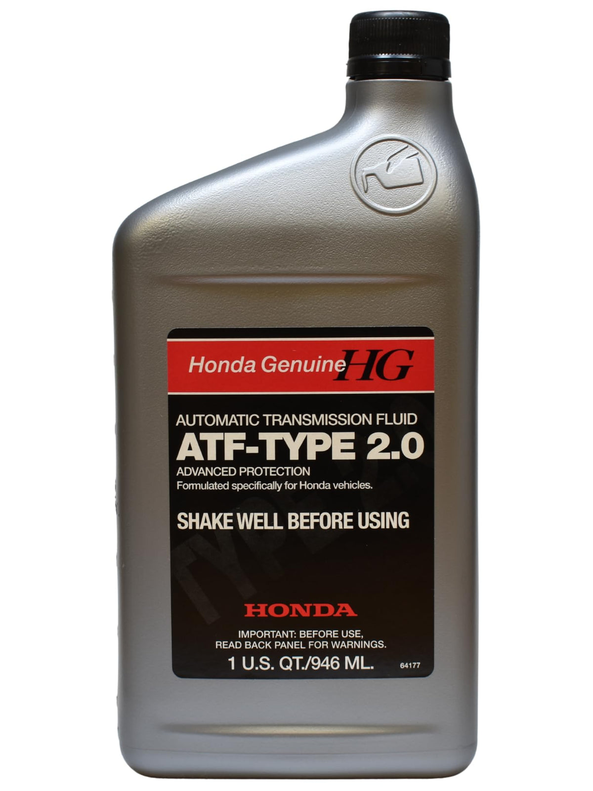 Automatic Transmission Fluid ATF-Type 2.0 1 Quart J599771