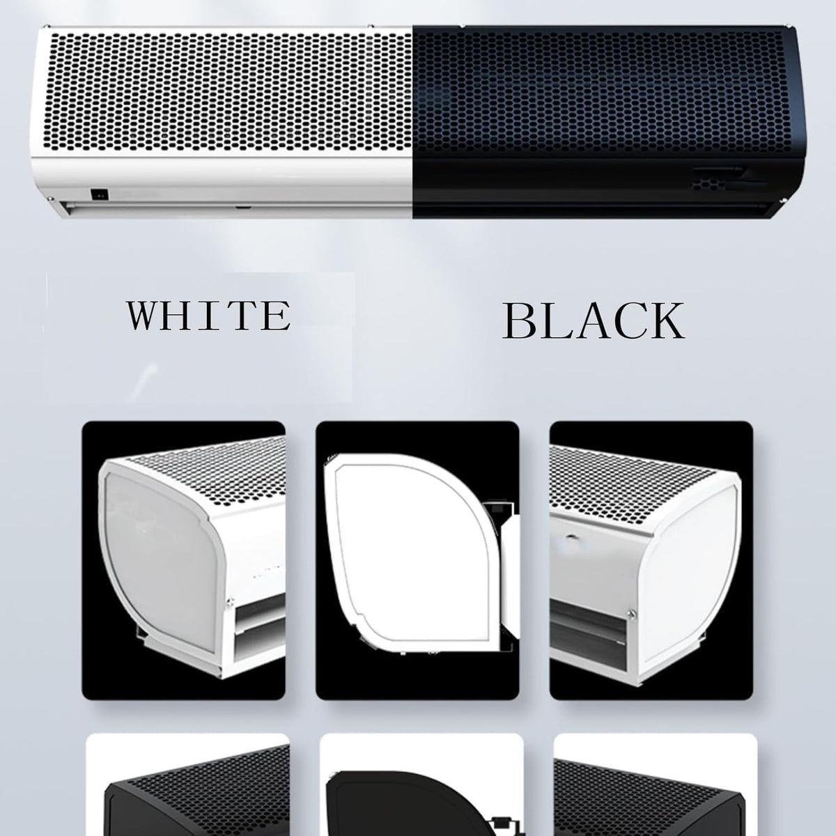 Wall-Mounted 2 Speed Air Curtain J989