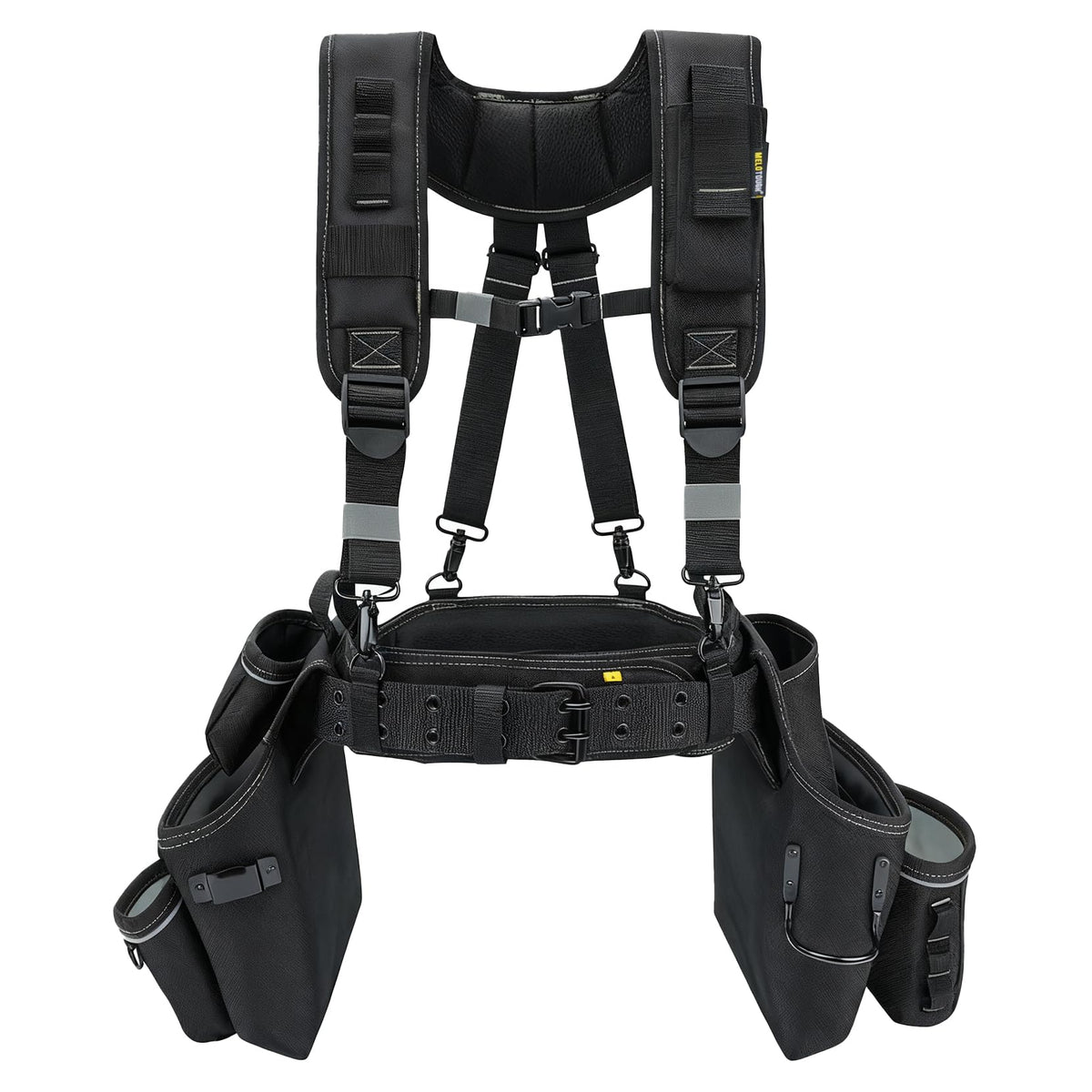 Tool Belt with Suspenders 32 Pockets 34"-48" Waist S206