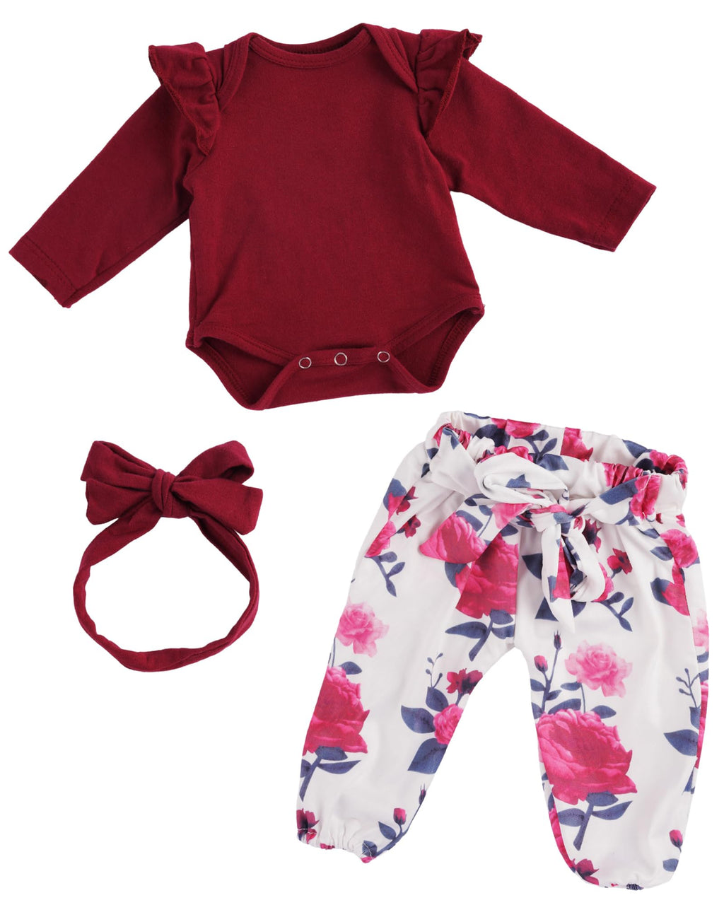 3 Pcs Baby Doll Clothes for 17-22 Inch Dolls V72660