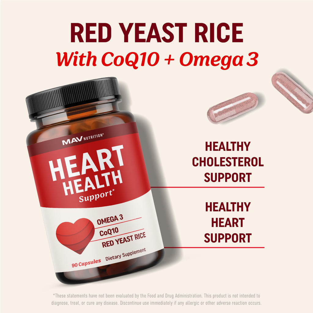 Red Yeast Rice with CoQ10 + Omega 3 1200mg L140190