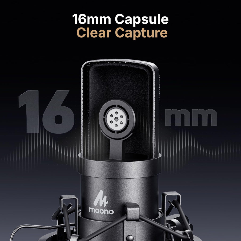 USB Microphone 192kHz/24Bit Condenser Mic Kit A281781
