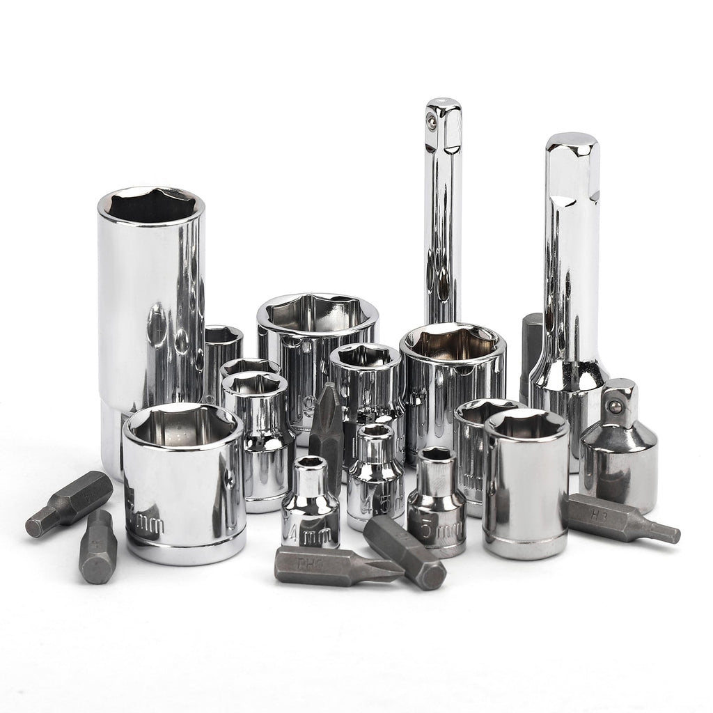 168-Piece Socket Wrench Hand Tool Kit with Toolbox A58051