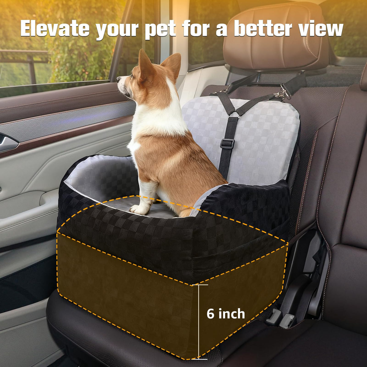 Waterproof Dog Car Seat R551944