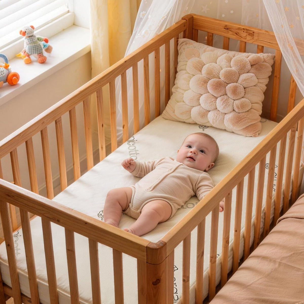 100% Organic Cotton Crib & Toddler Mattress Q813663